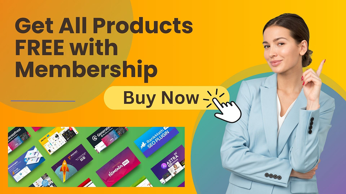 Buy Membership and get all products free