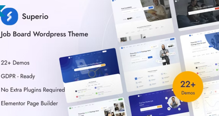 Superio – Job Board WordPress Theme