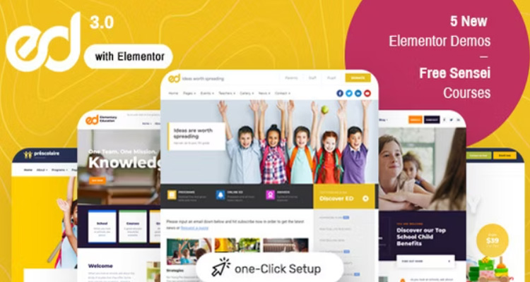 Ed School - Education WordPress Theme 3.19.0