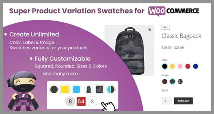 Super Product Variation Swatches for WooCommerce