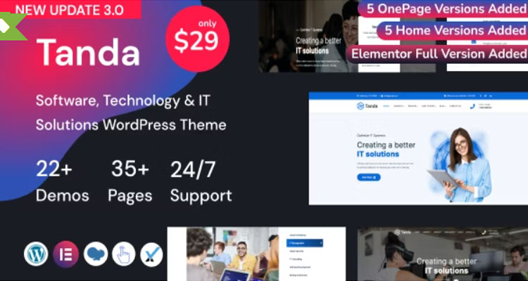 Tanda - IT Solutions WordPress 2.3