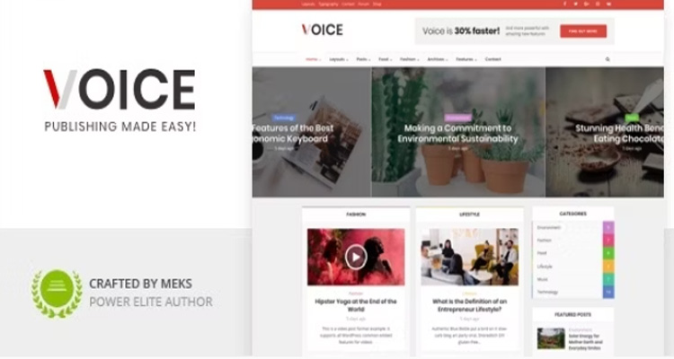 Voice – News Magazine WordPress Theme 3.0.3