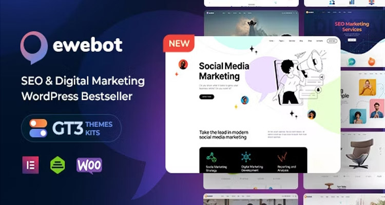 Ewebot – SEO Marketing Digital Agency Theme