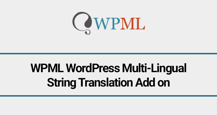 WPML String Translation Add-on 3.2.9