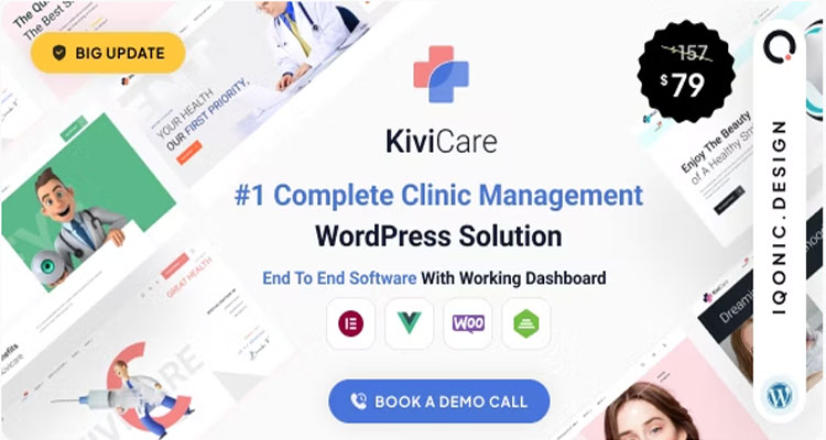 KiviCare - Medical Clinic & Patient Management WordPress Solution 2.0