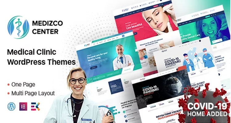 Medizco - Medical Health & Dental Care Clinic WordPress Theme