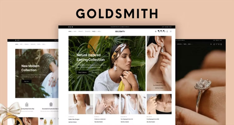 GoldSmith – Jewellery Store WooCommerce Theme