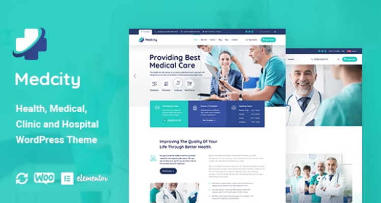 Medcity - Health & Medical WordPress Theme