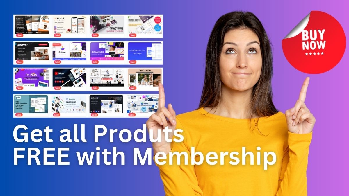 Buy Membership and get all products free