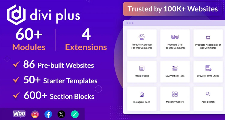 Divi Plus The Ultimate Module Pack 1.12.0