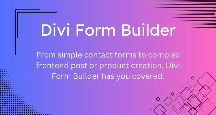 Divi Form Builder 2.2