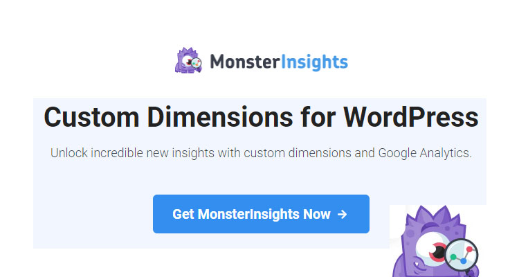 MonsterInsights Custom Dimensions Addon 2.1.0