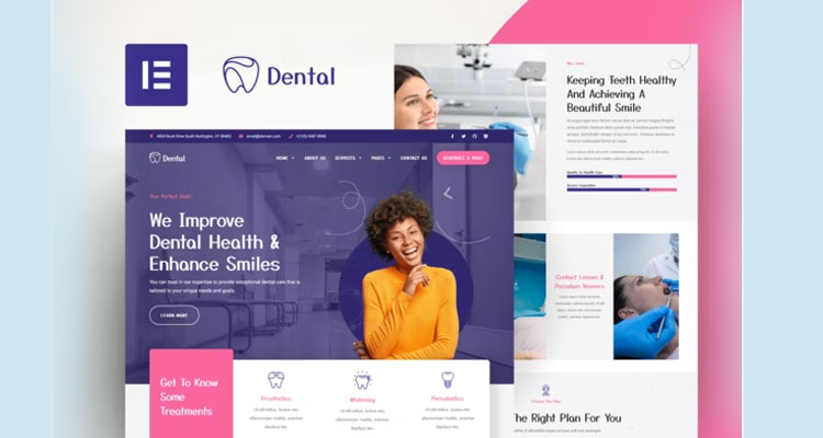 Dental - Dentist Clinic & Medical Elementor Template Kit