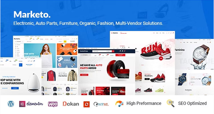 Marketo - eCommerce & Multivendor Marketplace Woocommerce WordPress Theme