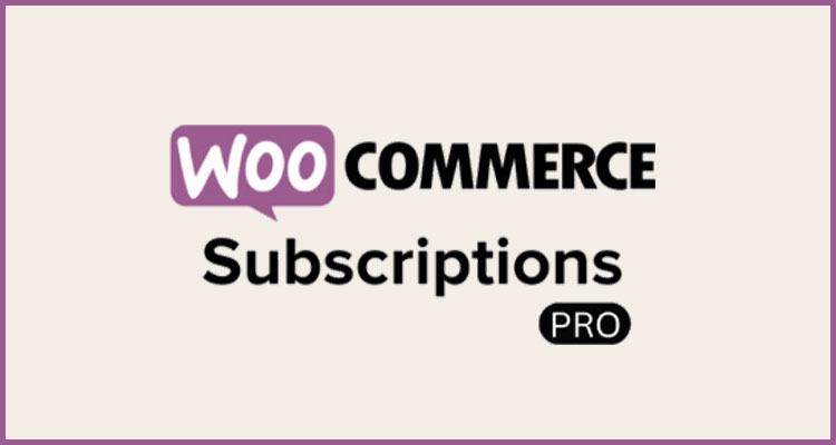 WooCommerce Subscriptions PRO 6.0.0