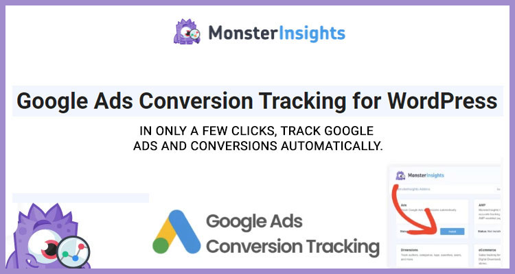 MonsterInsights Google Ads Conversion Tracking