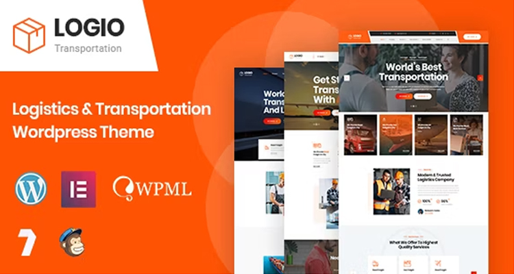 Logio – Logistics & Transportation WordPress Theme