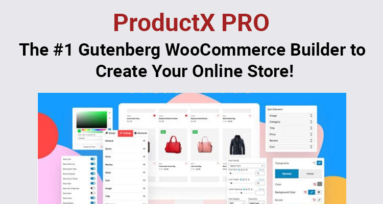 ProductX Gutenberg WooCommerce Blocks