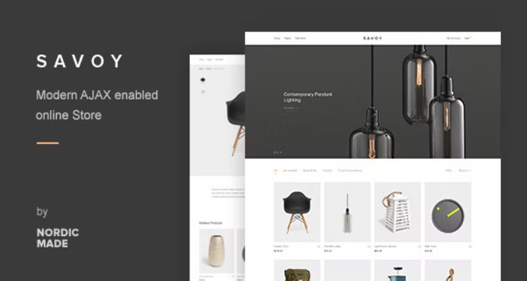 Savoy - Minimalist AJAX WooCommerce Theme 2.9.1