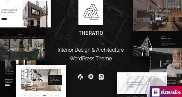 Theratio - Architecture & Interior Design Elementor WordPress Theme