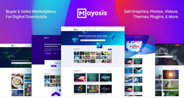 Mayosis - Digital Marketplace WordPress Theme