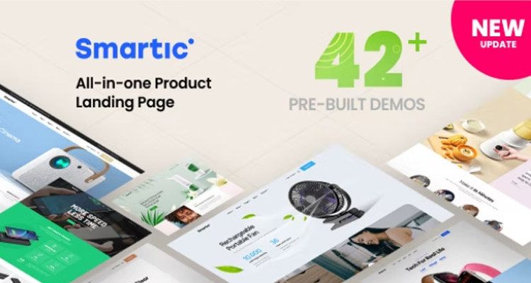 Smartic - Product Landing Page WooCommerce