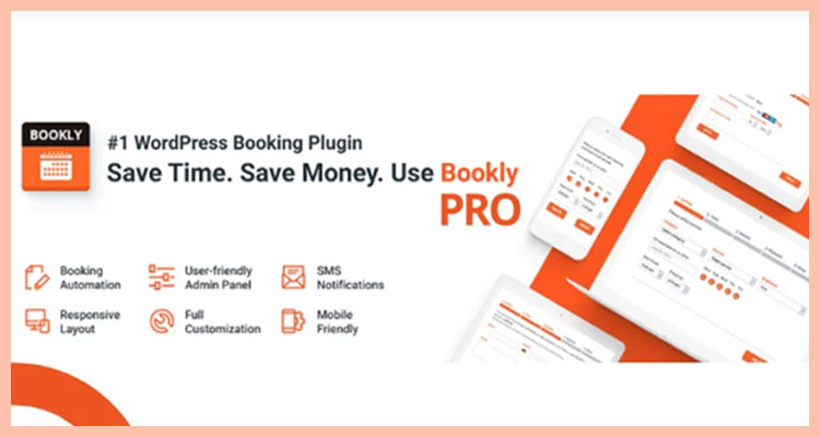 Bookly PRO – Appointment Booking and Scheduling Software System